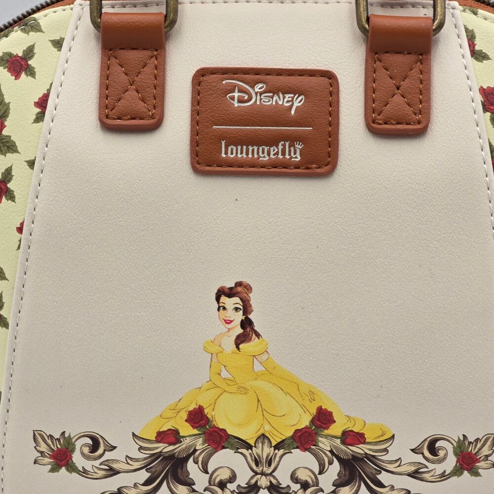 Loungefly Disney Beauty And The Beast Belle Floral Mini Satchel Bag - Picture 6 of 6